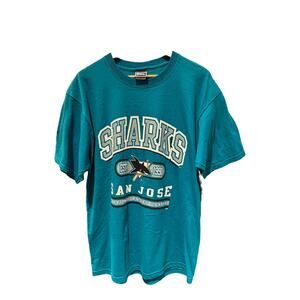 Teal San Jose Sharks Tee